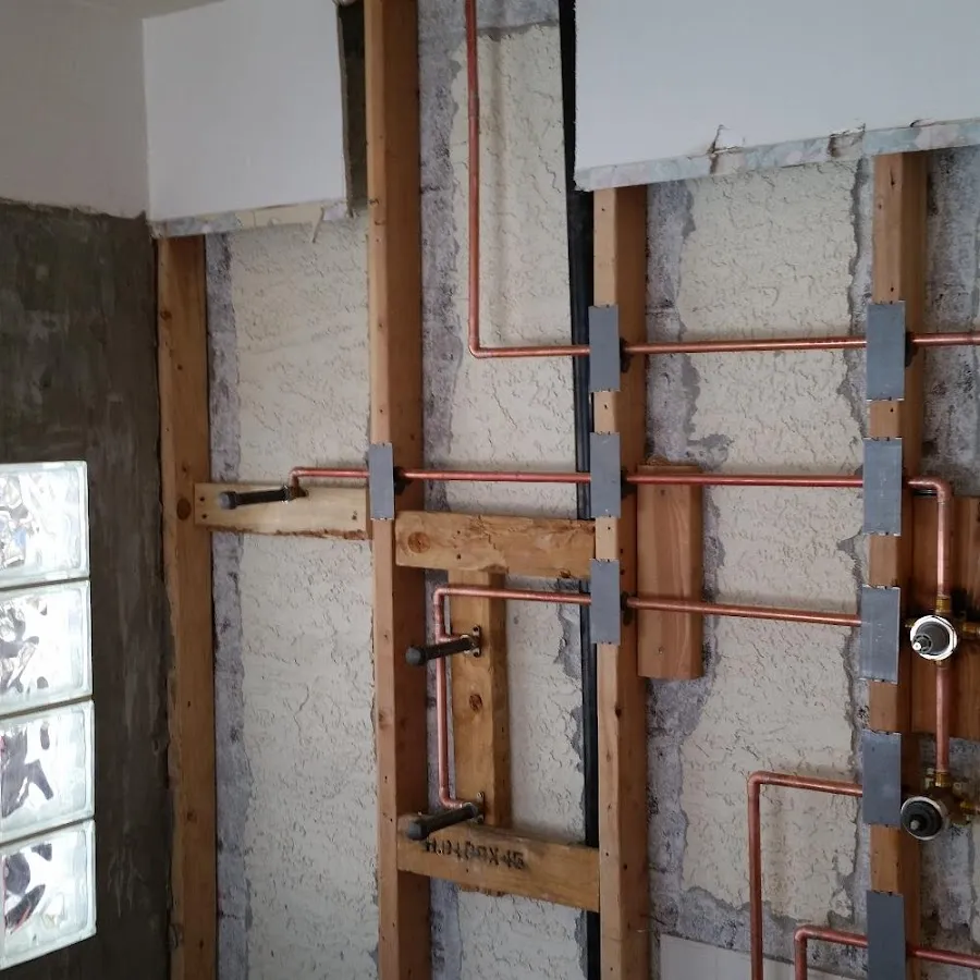 Copper pipe installation for Burst Pipe Repair in Damascus